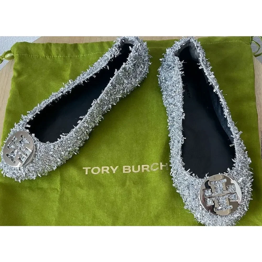 Tory Burch rubber solemetallic